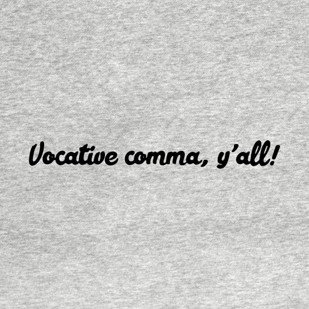 Vocative comma! by LordNeckbeard